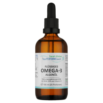 Flüssiges Omega-3 Algenöl